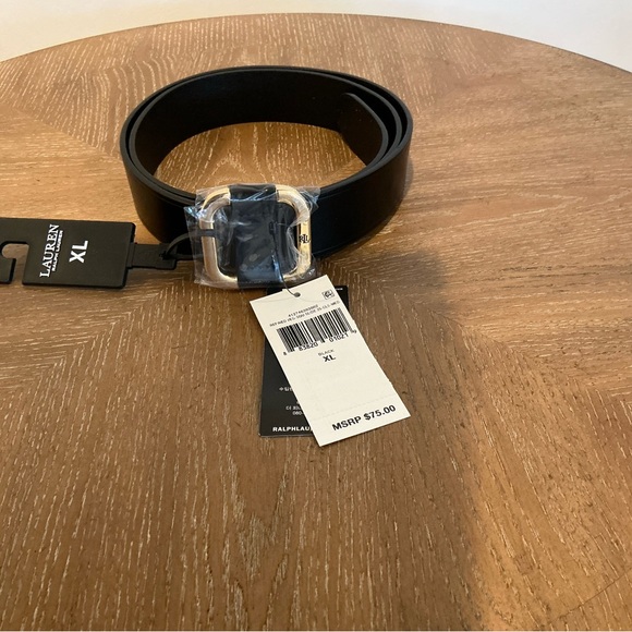 RALPH Lauren - Slide-Buckle Leather Belt - Picture 3 of 4